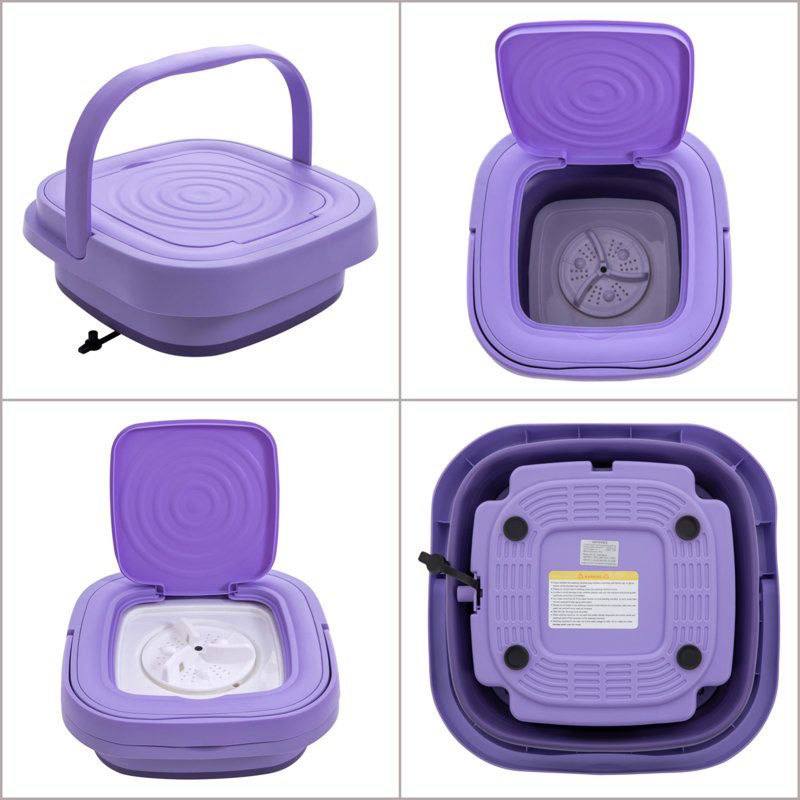 Mini Machine à laver 9L Multi fonctions Folding Washing Machine غسالة محمولة قابلة للطي، غسالة سفر صغيرة