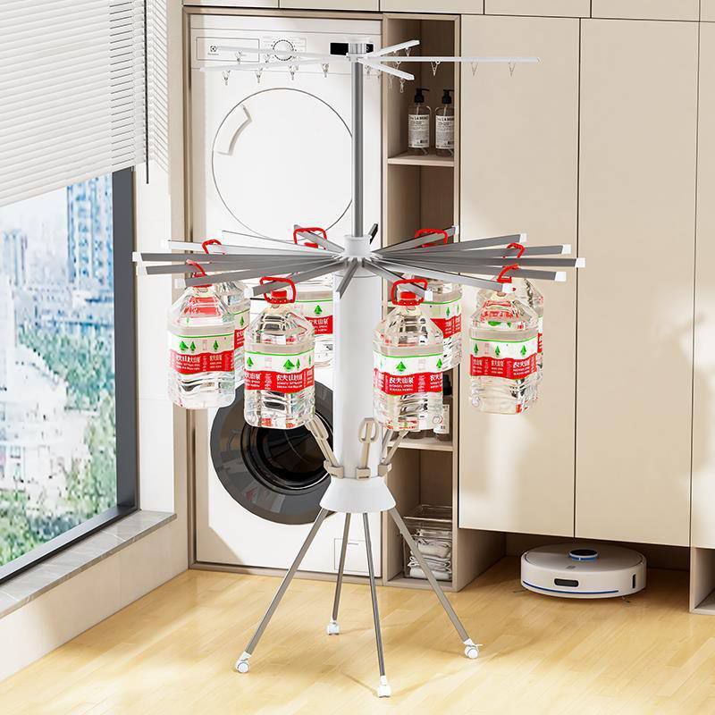 Etendoir à linge portable et pliable مجفف ملابس محمول وقابل للطي 117RF
