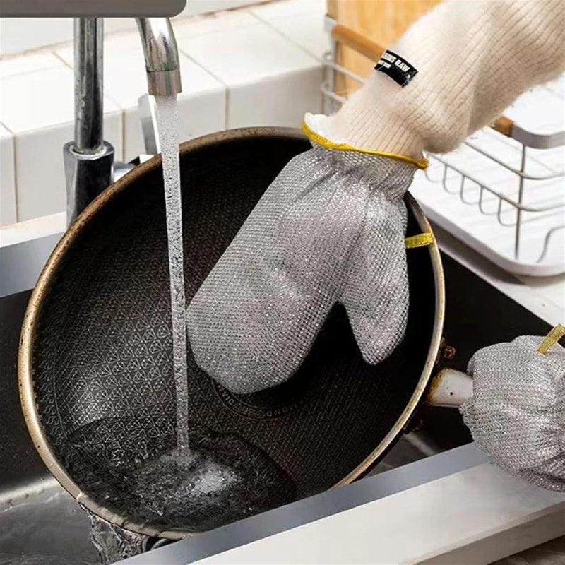 Gants de cuisine en fil pour laver la vaisselle, قفازات غسيل الأطباق, ménage, cuisine