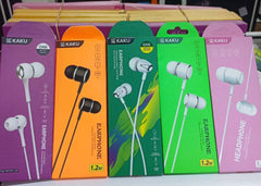 Earphone KAKU 1.2m Ecouteurs filaires