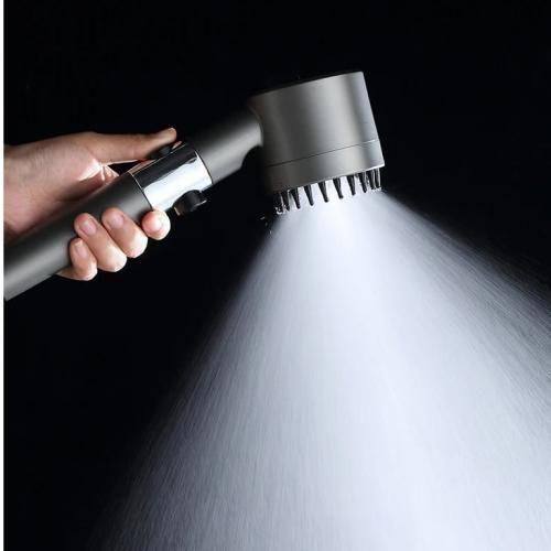 رشاشة دوش رأس دش عالي الضغط مع مرشح مدمج Pommeau de douche haute pression avec filtre intégré Turbocharged Shower Head