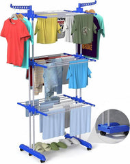 Etendoir à linge pliable à 4niveaux