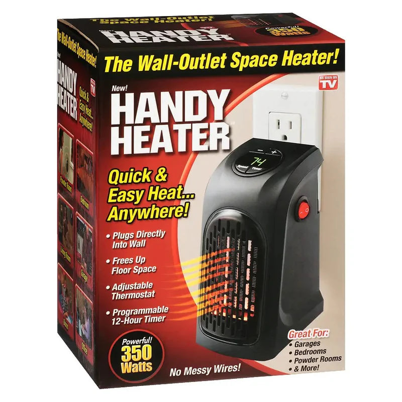 مدفأة الحائط Chauffage mural Handy heater مدفأة كهرباء صغيرة محمولة للتدفئة المنزلية
