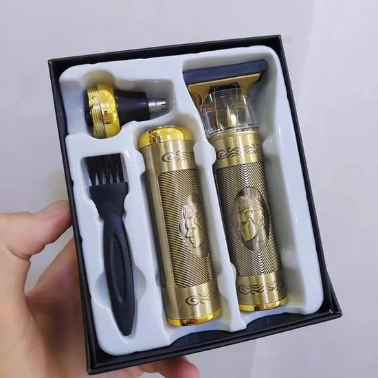 Tondeuse Électrique Professionnelle 3 en 1 Kit Grooming ماكينة تشذيب كهربائية احترافية 3 في 1