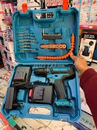 2en1 Perceuse et Visseuse 36V Sans Fil Avec 2 Batteries