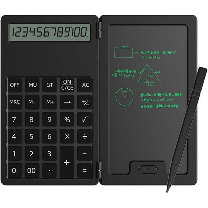 آلة حاسبة مكتبية مزودة بلوحة إلكترونية مكونة من 12 رقمًا Calculatrice de Bureau avec Ardoise Électronique 12 Chiffres