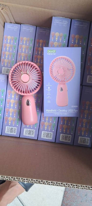 Handled desktop fan USB Mini ventilateur bureau