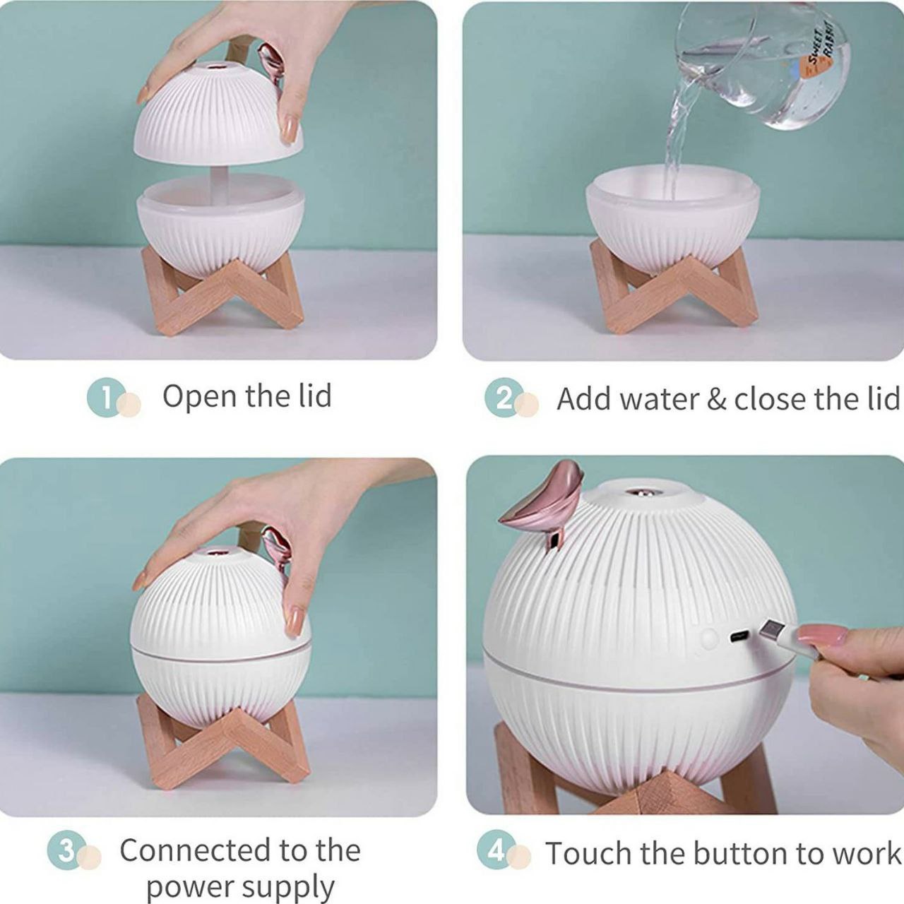 فواحة على شكل رأس فرخ