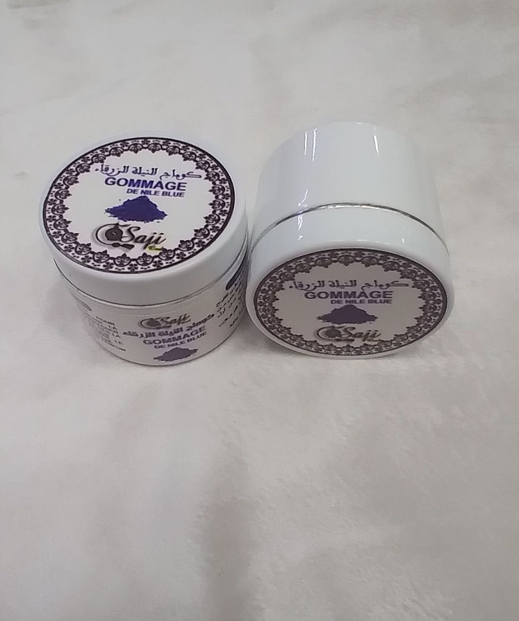 مقشر الوجه بالنيلة gommage eclaircissant nila