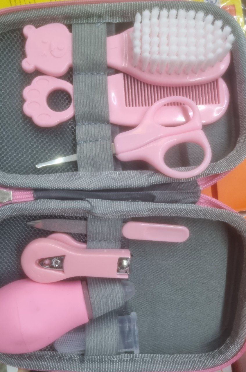 Ensemble soins beauté bébé 8 pièces مجموعة العناية بالجمال للأطفال من 8قطع