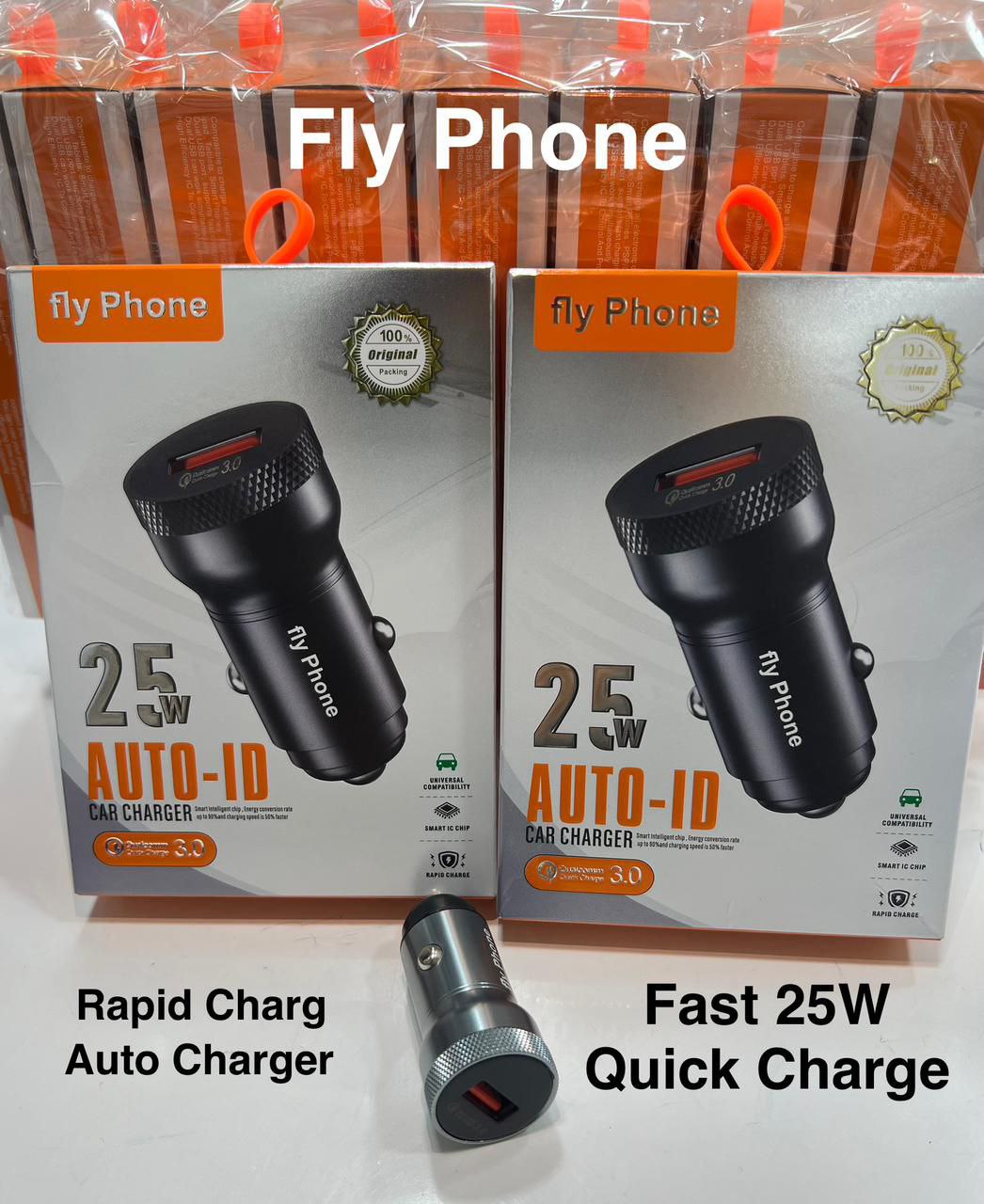 Chargeur allume cigare voiture Fast 25W Charge Rapide