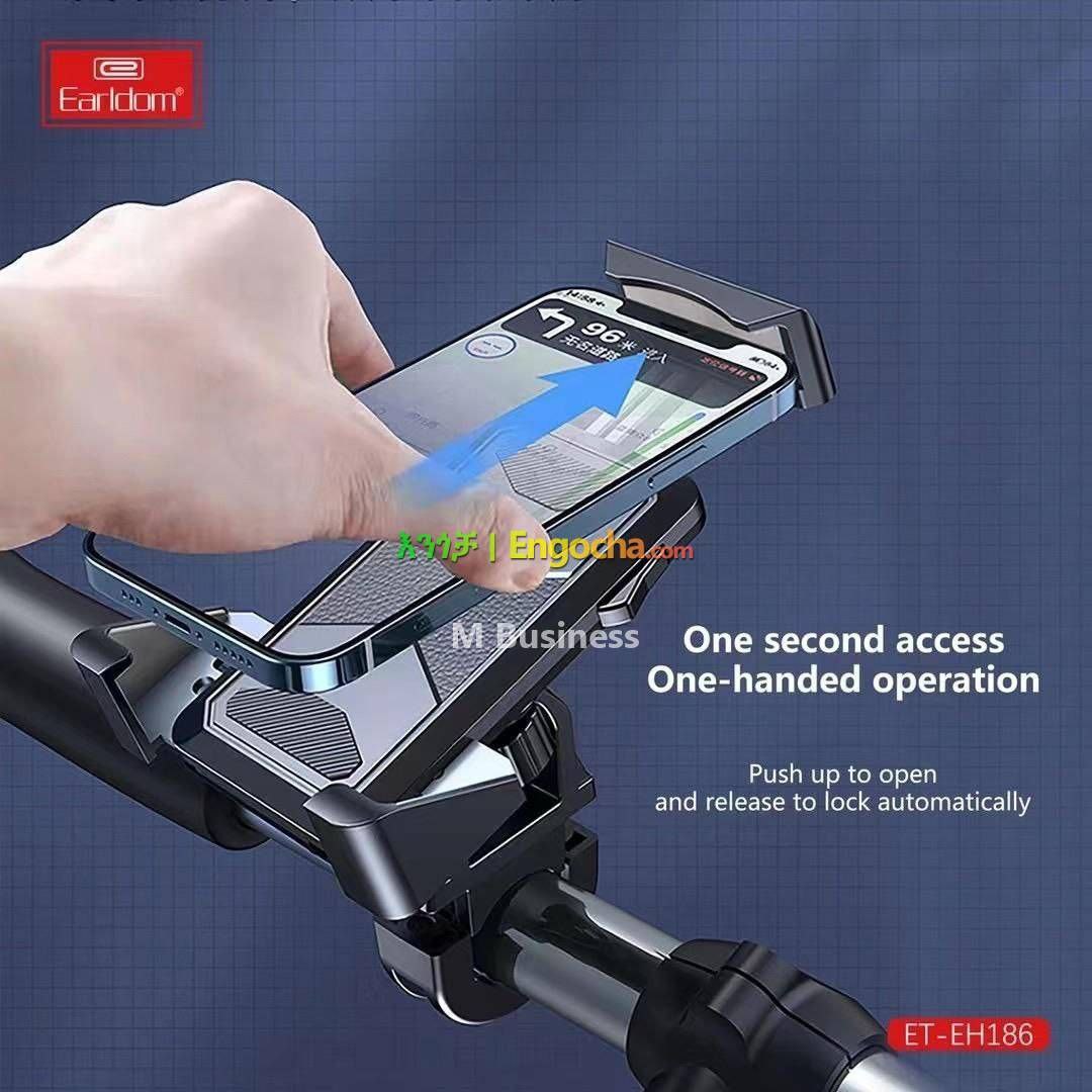 حامل الهاتف المحمول للدراجة من Earldom EH186 Support de téléphone portable pour vélo