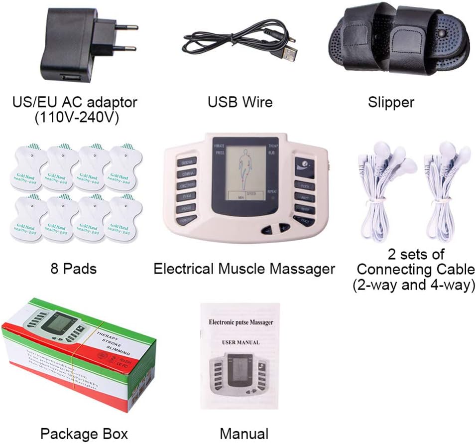 Therapy stroke slimming جهاز تحفيز العضلات الكهربائي Stimulateur musculaire électrique