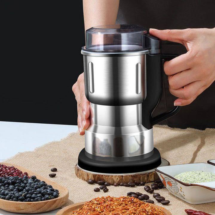مطحنة كهربائية من الفولاذ المقاوم للصدأ Moulin Électrique Inox 150W 400W Capacité 300g