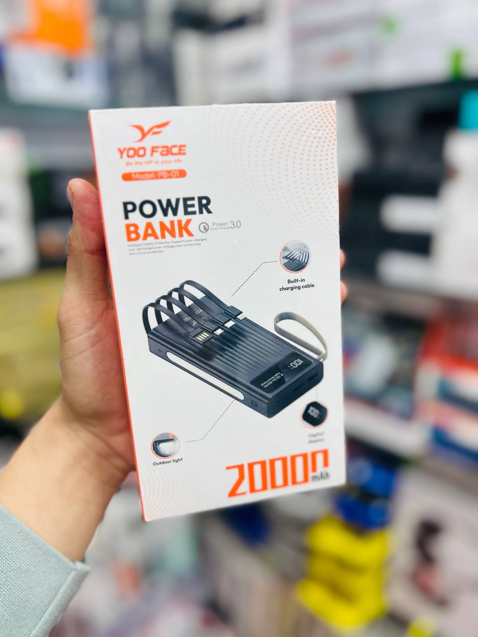 Power bank YOO FACER 20000mAh