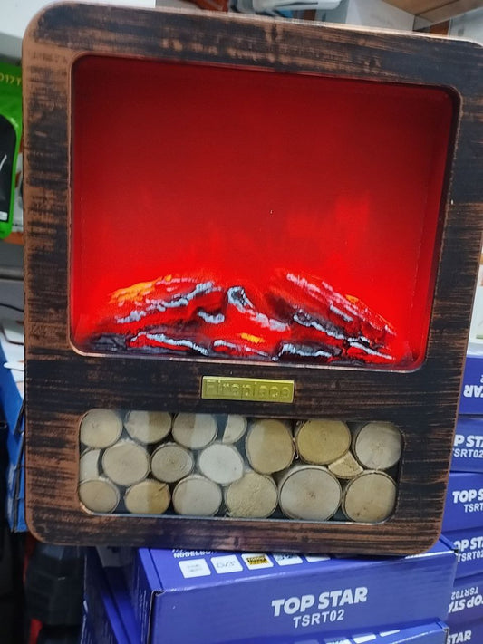 Cheminée décorative- effet flamme réaliste et ambiance chaleureuse