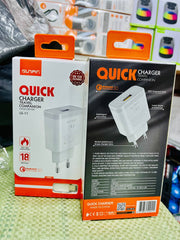 Quick Charger LS-11 Travel 18W Type-C V8