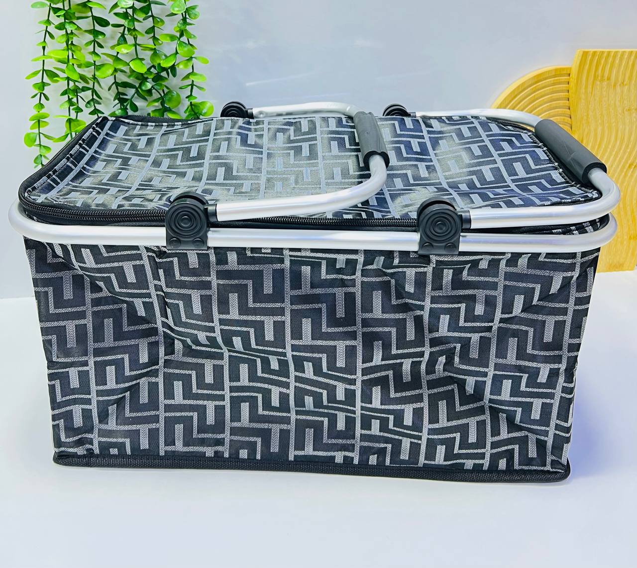 سلة تسوق قابلة للطي مع وظيفة التبريد Panier de Courses Pliable