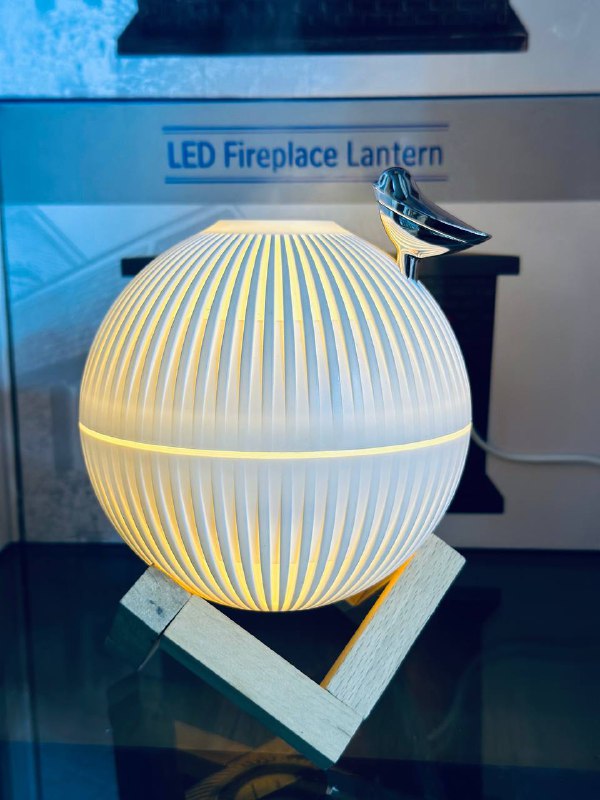 Mini diffuseur d'arôme humidificateur d'air avec lampe LED chaude