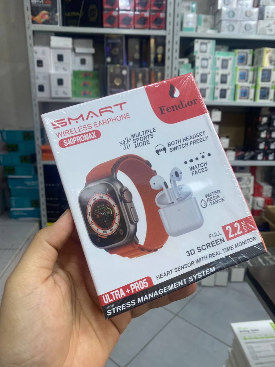 Smart watch S40PROMAX FENDIOR 2.2 ULTRA PRO5 Wireless Earphone