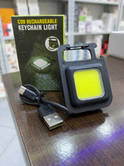COB Rechargeable Keychain Light