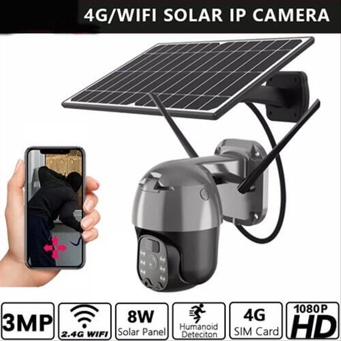 SMART NET CAMERA GDOX Caméra surveillance كاميرا مراقبة تعمل بالطاقة الشمسية وباستخدام شريحة SIM