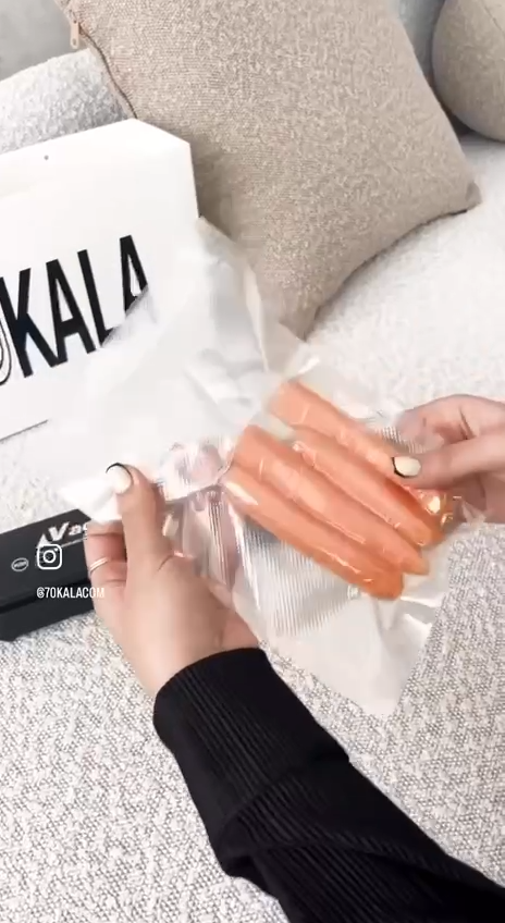 Scelleuse Sous Vide, Scelleuse à Vide avec Sacs de Fraîcheur جهاز تفريغ الهواء، جهاز تفريغ الهواء مع أكياس للحفاظ على النضارة،