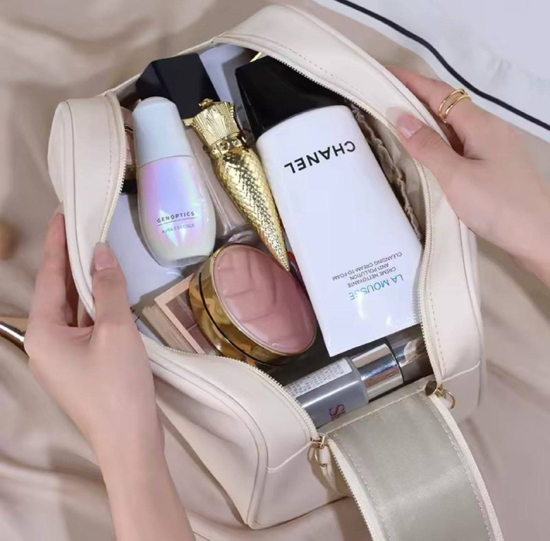 Trousse de maquillage de voyage, étanche حقيبة مكياج للسفر، مقاومة للماء