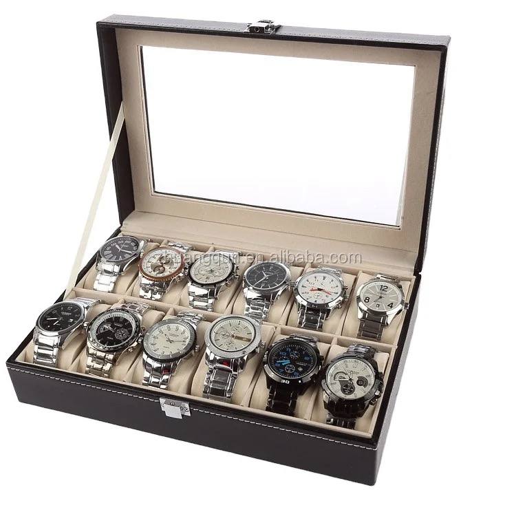 Boite décorative montres rangement علبة عرض الساعات اليدوية