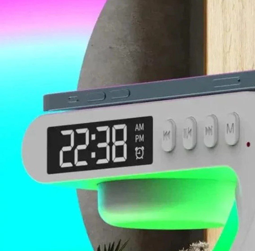 Chargeur et haut parleur sans fil bluetooth