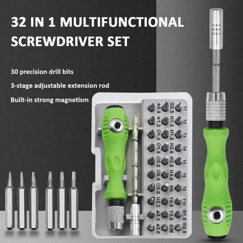 32in1 Multifunctional Screwdriver Set Jeu de tournevis multifonctions