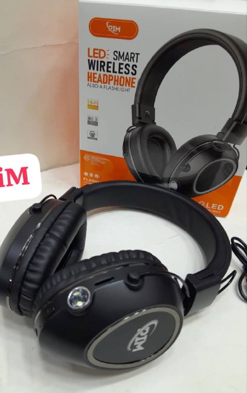 Casque bluetooth LED Smart wireless headphone