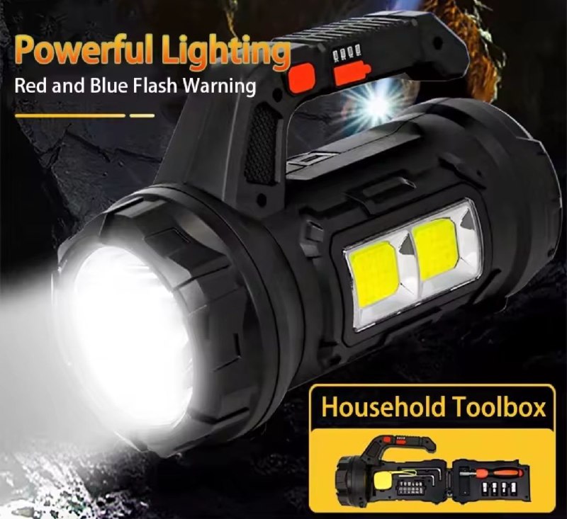Multifunctional Tool Light 18W Blue Flash
