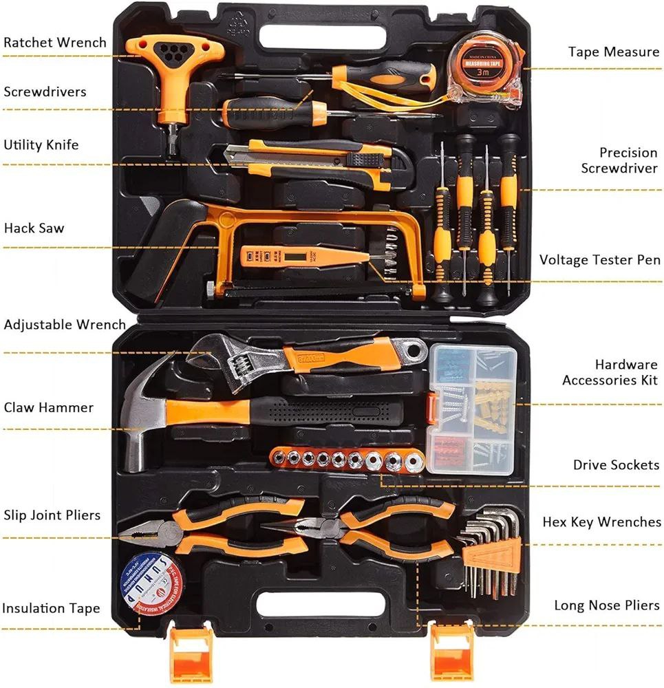 Boite à outils équipée