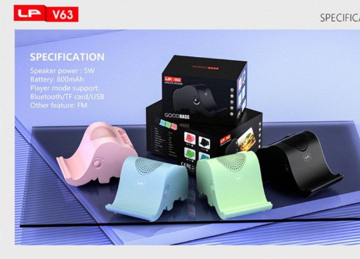 Support de téléphone portable en forme d'éléphant حامل الهاتف المحمول على شكل فيل