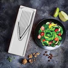 Borner V-Slicer Plus Mandoline 8 Piece Set avec 3Inserts de Lame