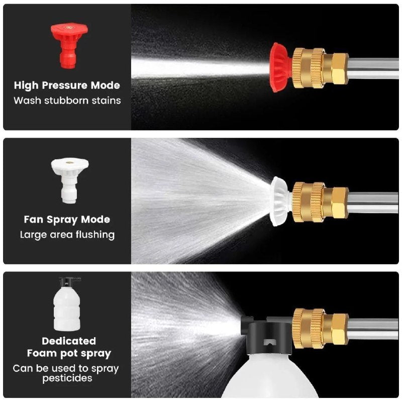 Nettoyeur haute pression sans fil 48V Pistolet à eau مسدس ماء لغسالة الضغط