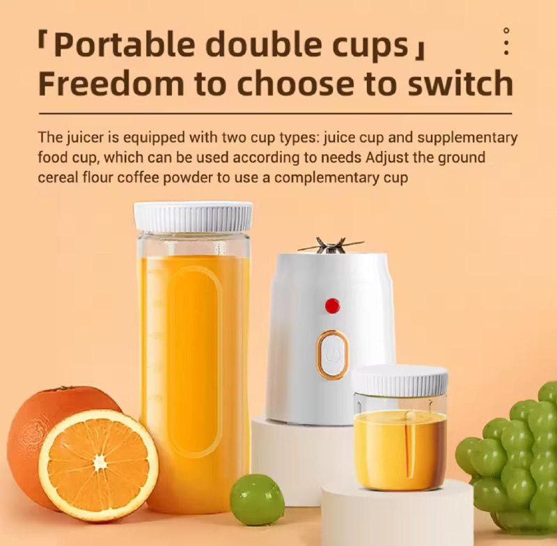 Fruit juicer Portable