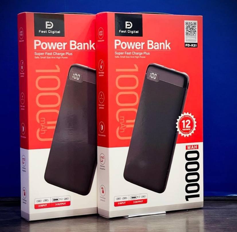 Power Bank 10000mAh FD6K21 FAST DIGITAL