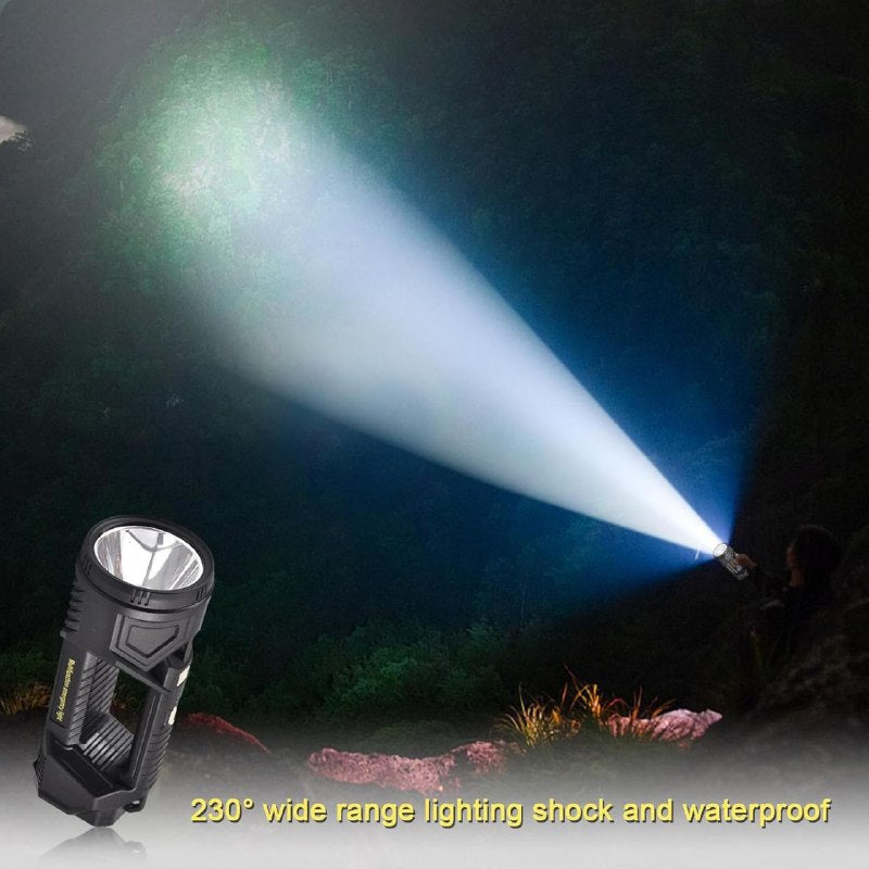 مصباح يدوي يعمل بالطاقة الشمسية قابل لإعادة الشحن Lampe de poche solaire rechargeable