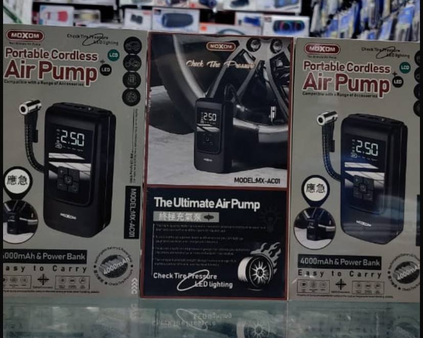 مضخة هواء لاسلكية محمولة MOXOM