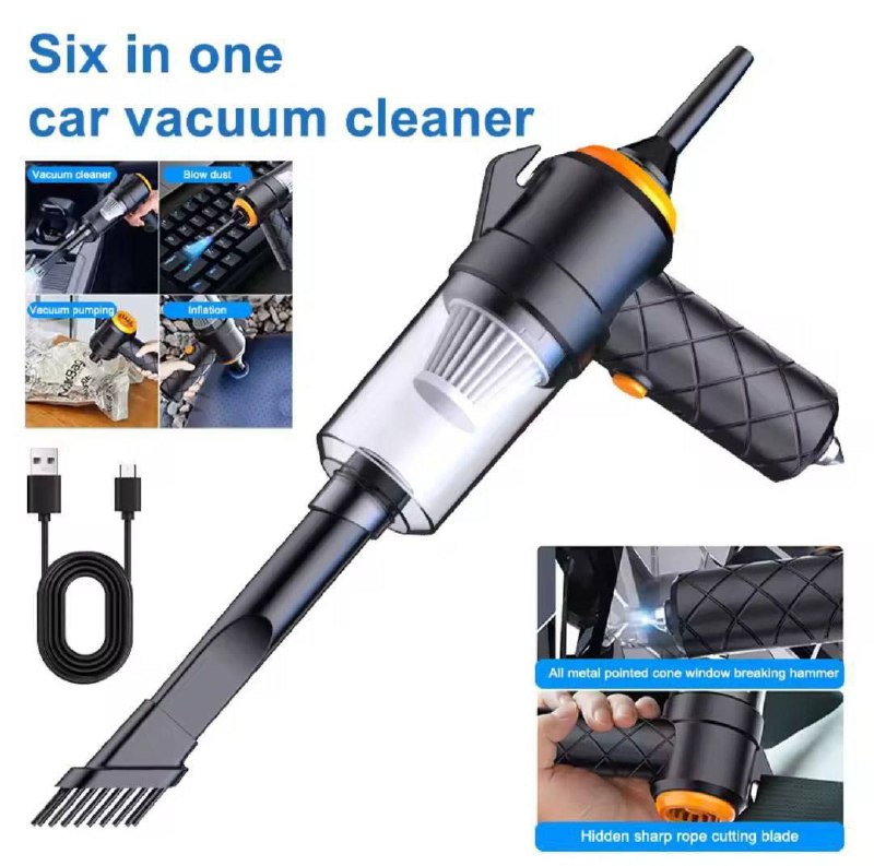 6in1 Car Vacuum Cleaner