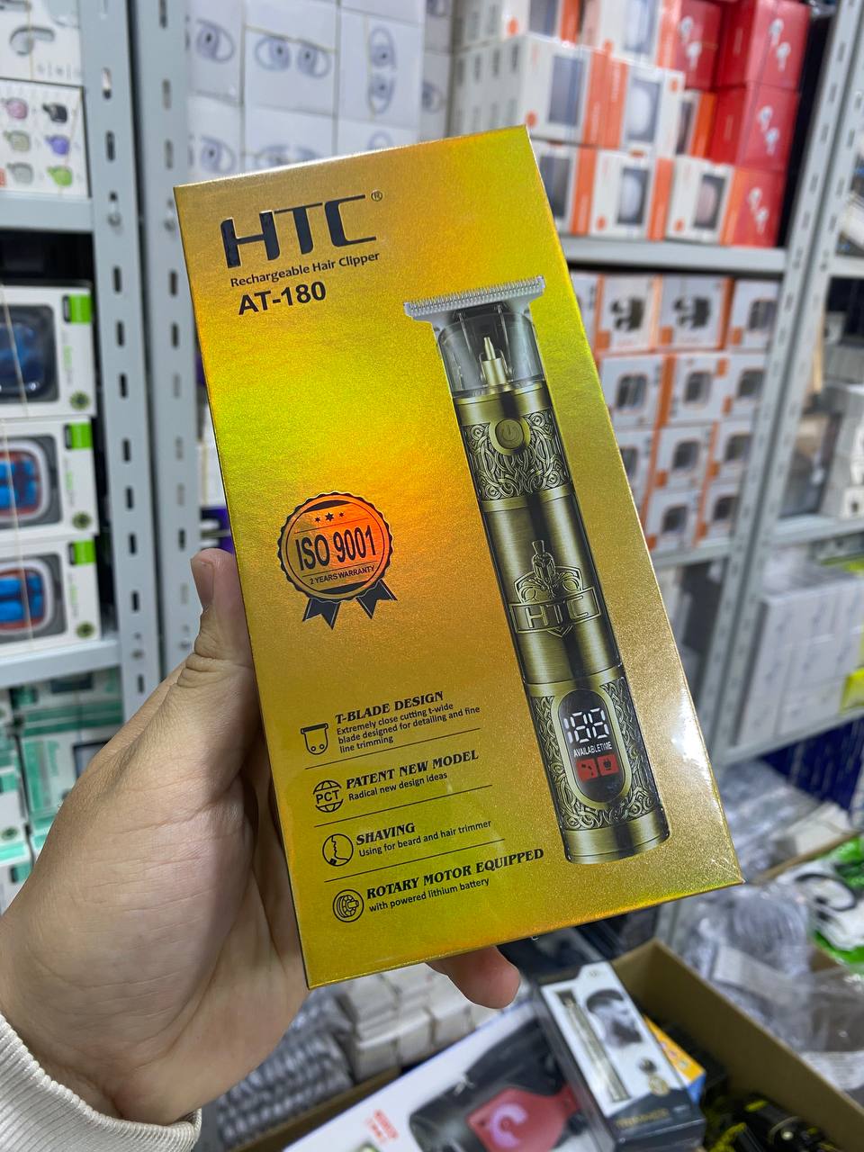 Rechargeable hair Clipper HTC AT-180