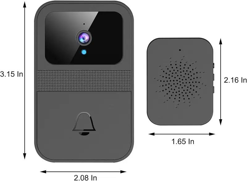 كاميرا فيديو لاسلكية بتقنية واي فاي ودقة 1080 بكسل Camera Interphone