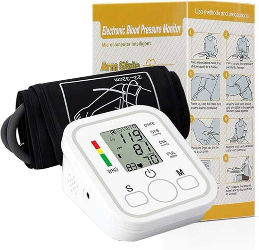 Electronic blood pressure monitor Tensiomètre électronique جهاز قياس ضغط الدم الالكتروني