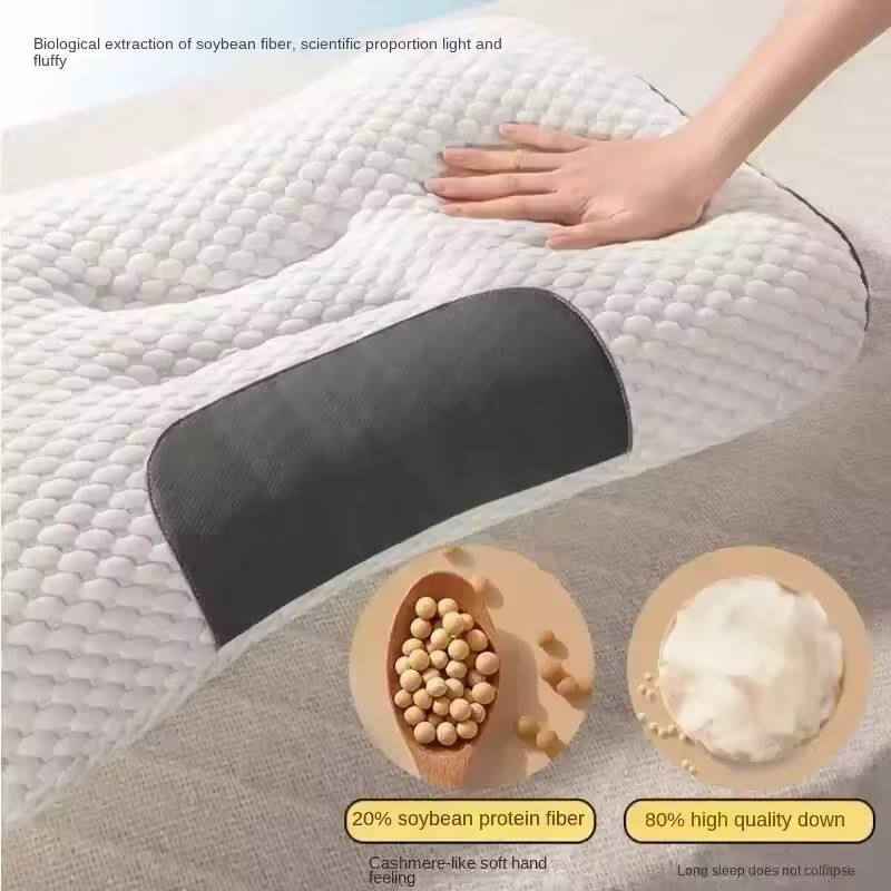 وسادة عنق مريحة لدعم الرقبة أثناء النوم