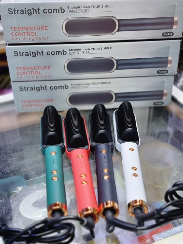 hair straightener FH909 مشط حراري Straight comb