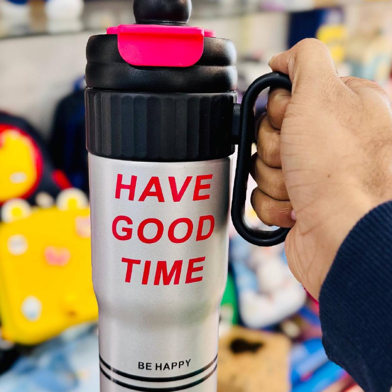 Bouteille d'eau réutilisable زجاجة مياه تحفيزية بمقبض مانعة للتسرب