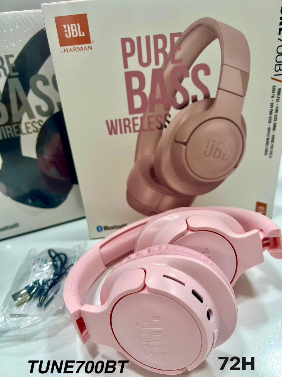 JBL 700BT سماعات Wireless Headphones Pure BASS