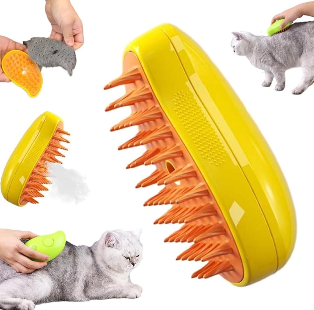 فرشاة بخار كهربائية للقطط والكلاب Brosse à Vapeur Electrique pour Chat et Chien